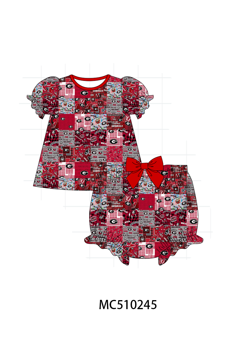 PO71 Red Georgia patchwork collection