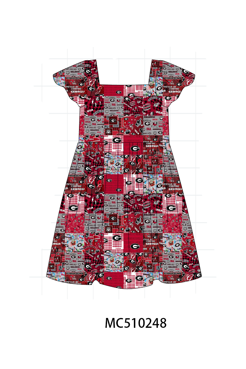 PO71 Red Georgia patchwork collection