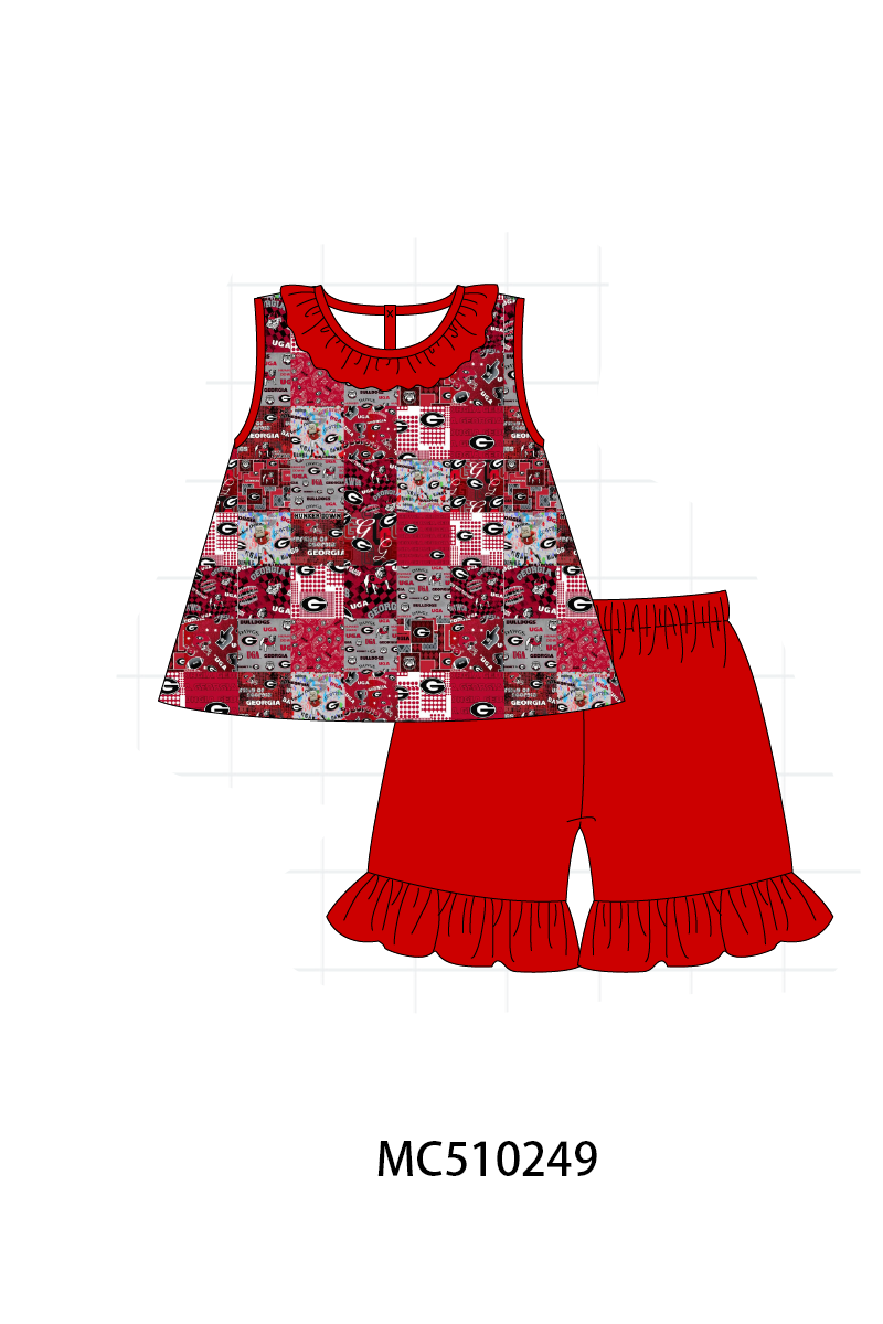 PO71 Red Georgia patchwork collection
