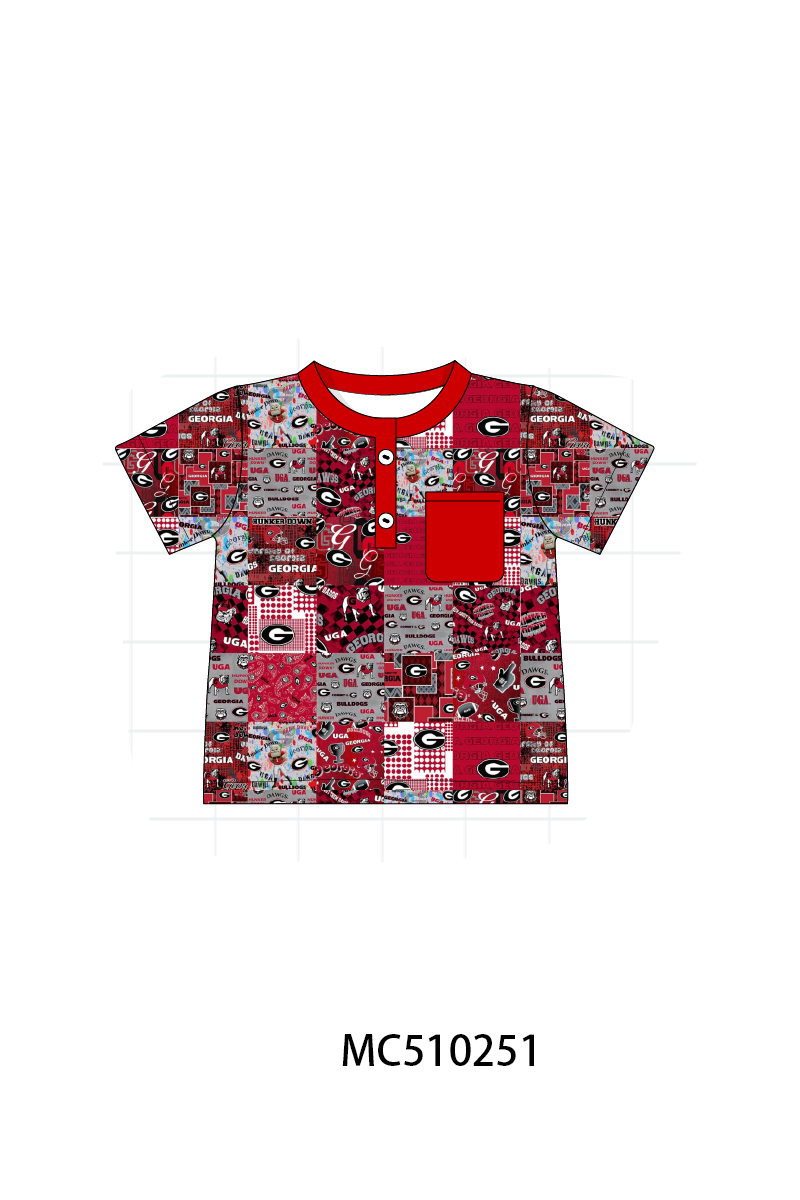 PO71 Red Georgia patchwork collection