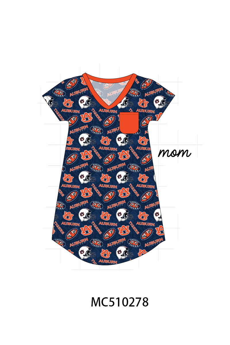 PO71 Auburn tiger bamboo collection