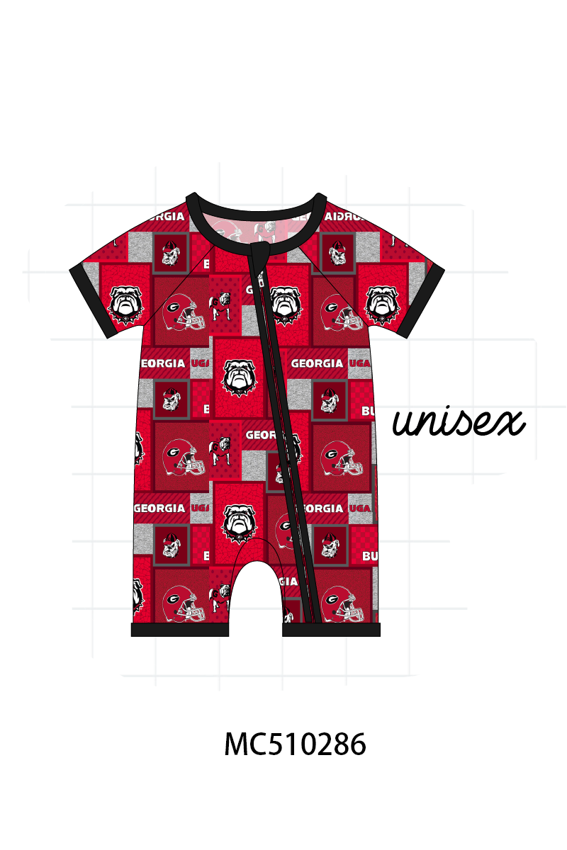 PO71 Georgia bulldog bamboo family PJS collection