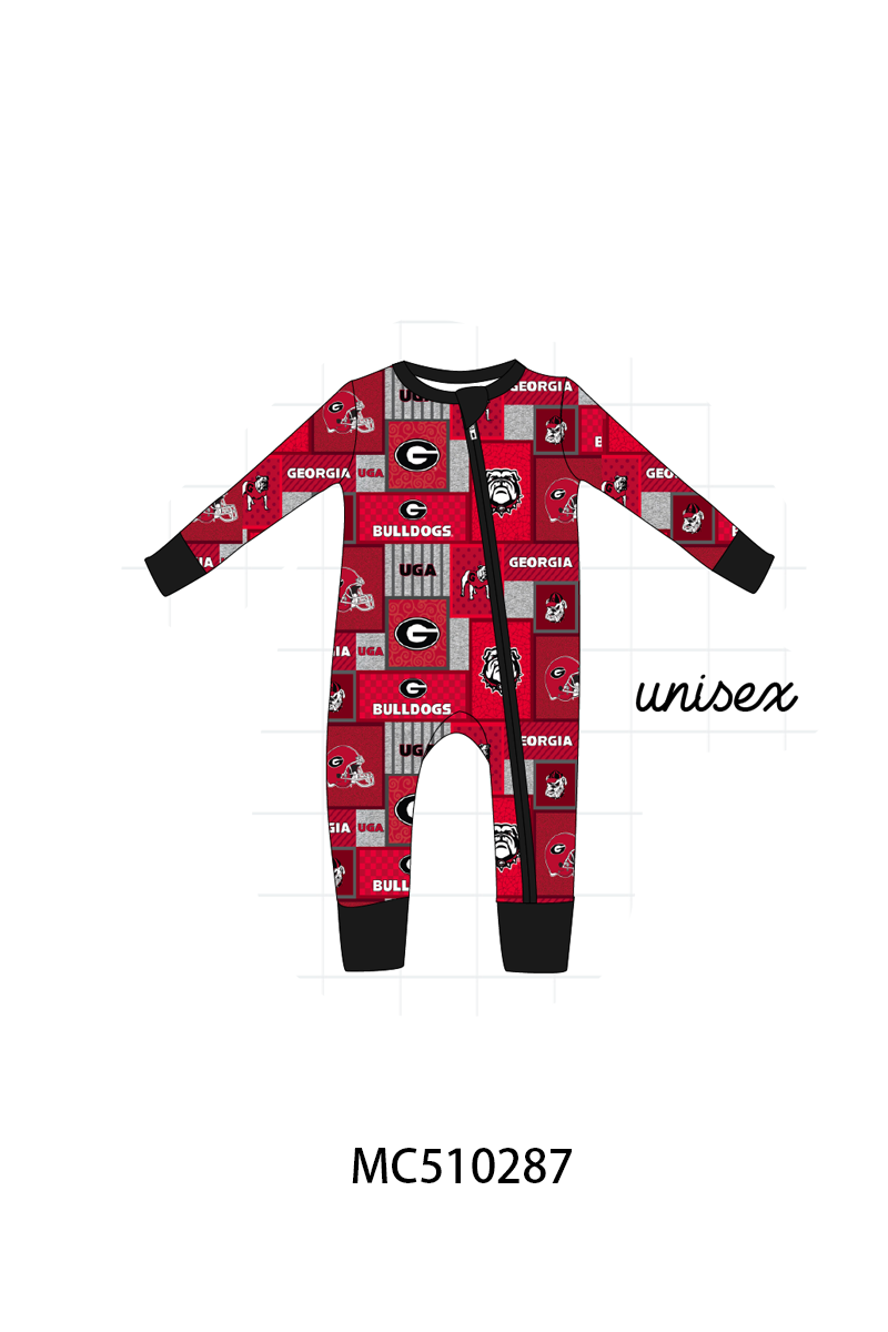 PO71 Georgia bulldog bamboo family PJS collection