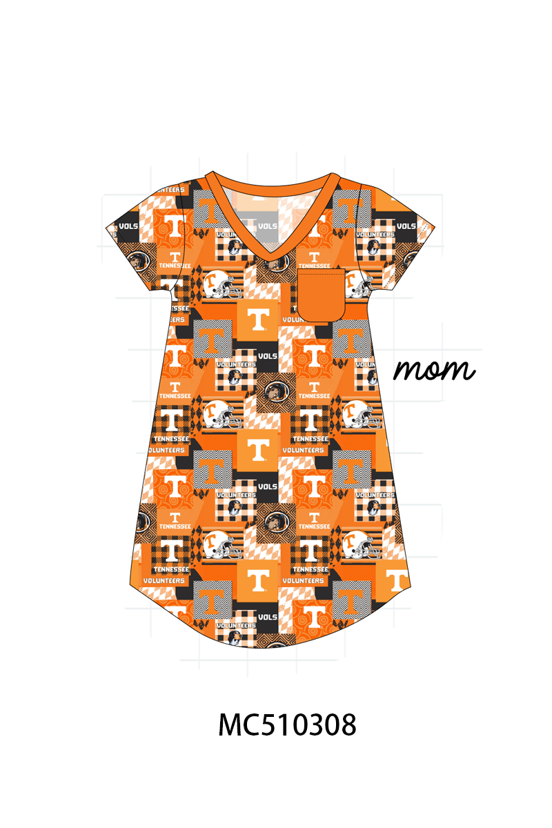 PO71 Tennessee VOLS bamboo family PJS collection