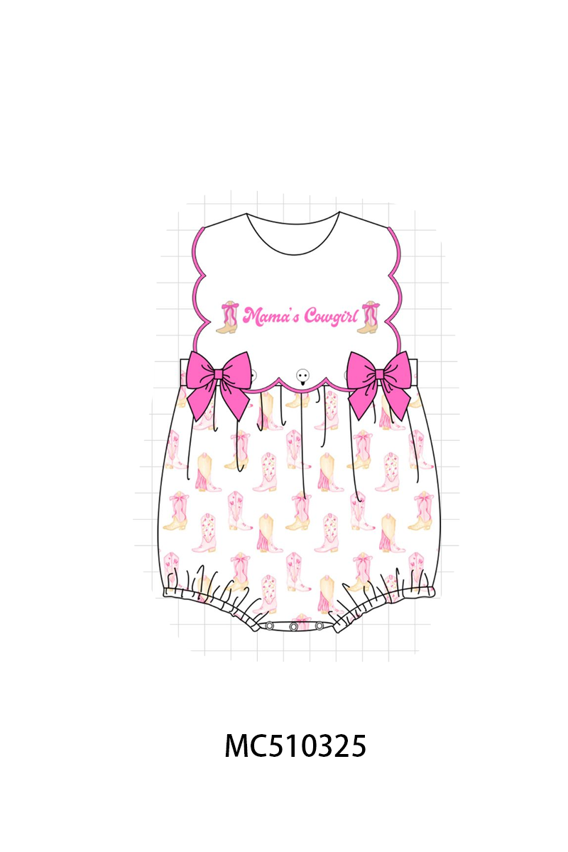 PO71 Mama's cowgirl cowboy embroidery collection