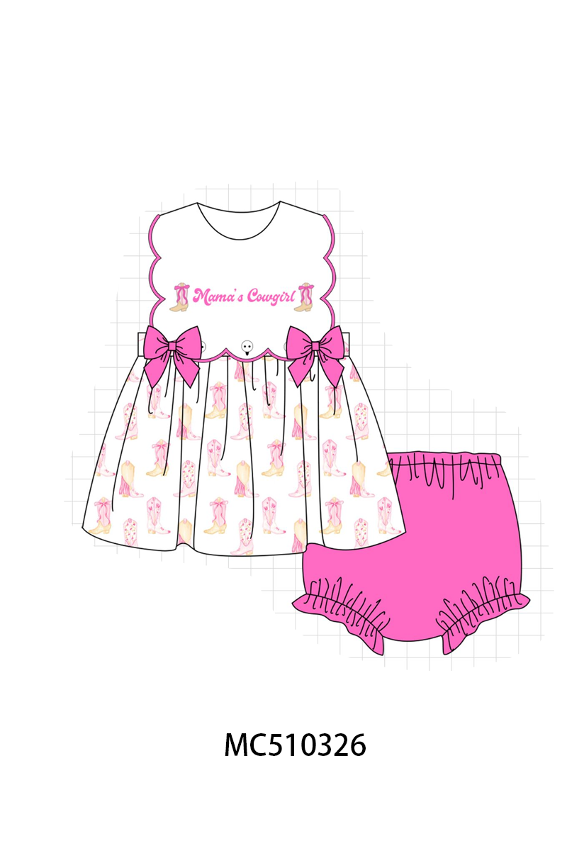 PO71 Mama's cowgirl cowboy embroidery collection