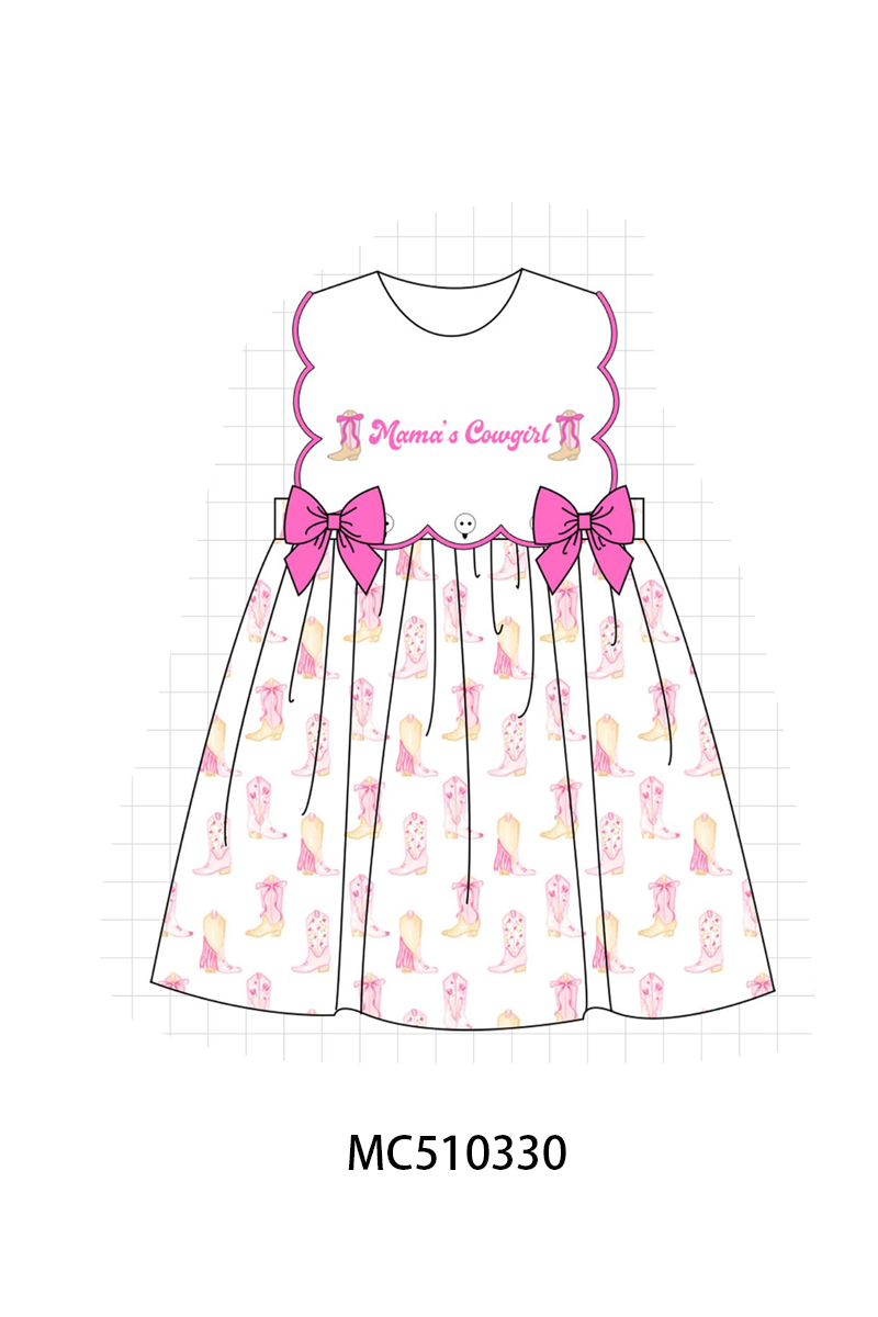 PO71 Mama's cowgirl cowboy embroidery collection