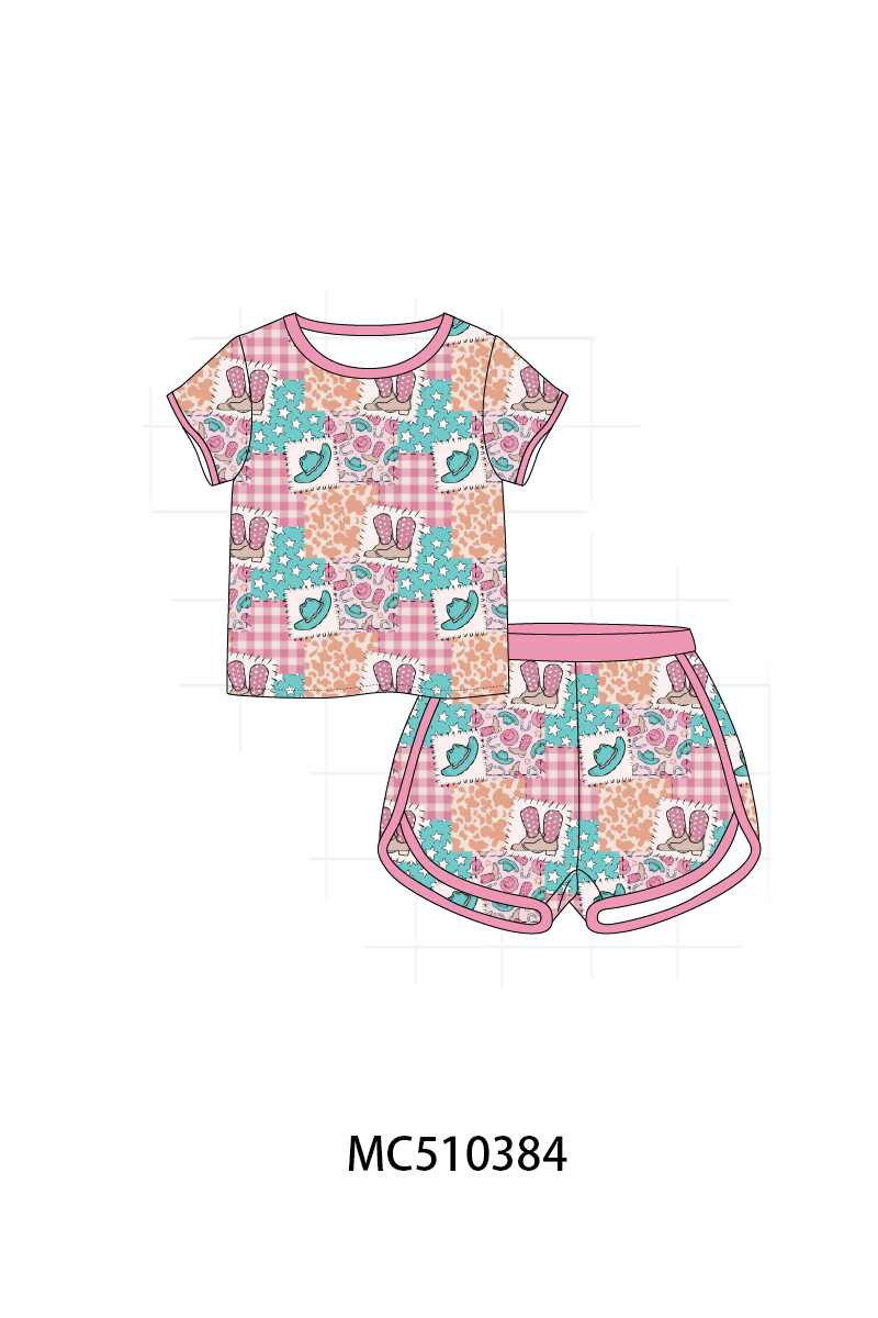 PO71 Cowboy & cowgirl bamboo collection