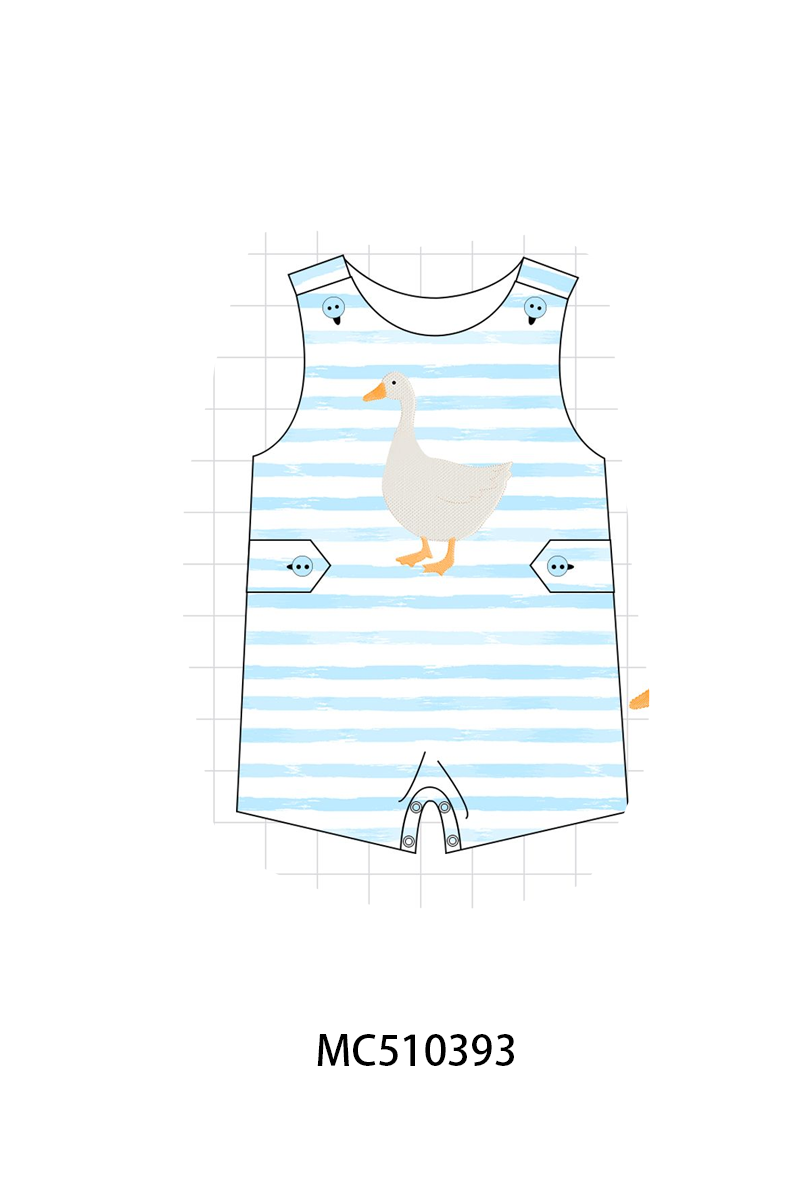 PO71 Pink bow goose applique collection