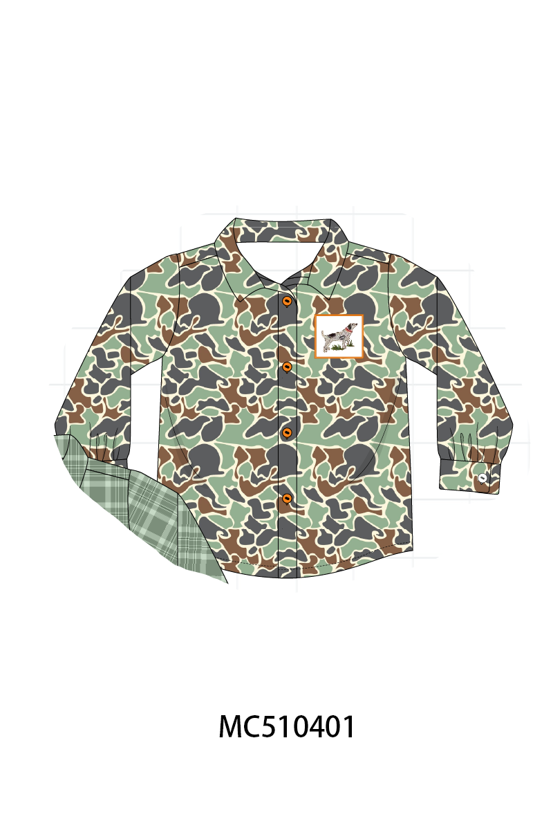 PO71 Camouflage hunting embroidery collection