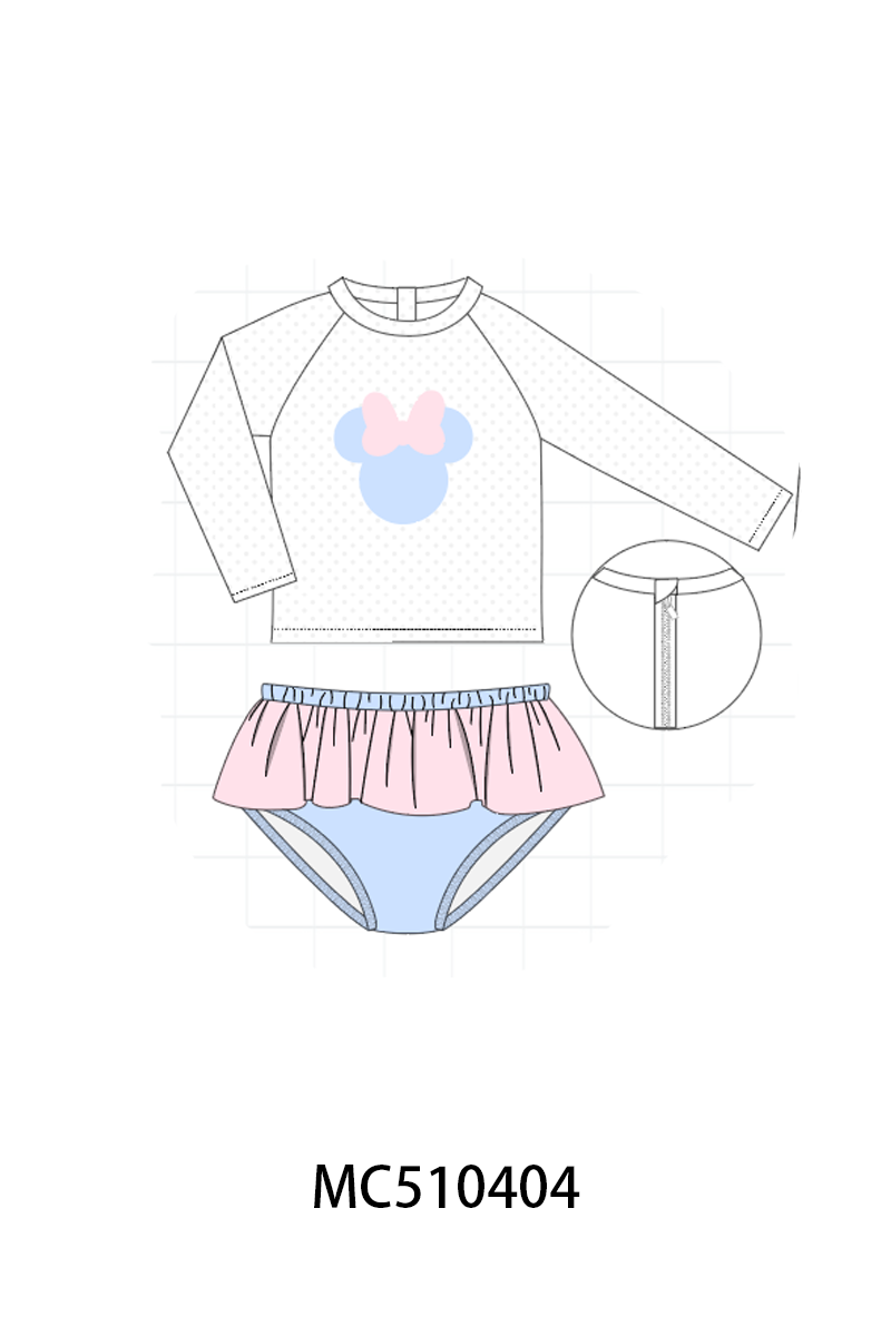 PO71 Character applique swimsuit collection