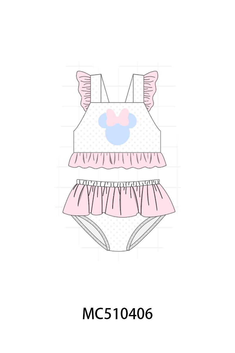 PO71 Character applique swimsuit collection