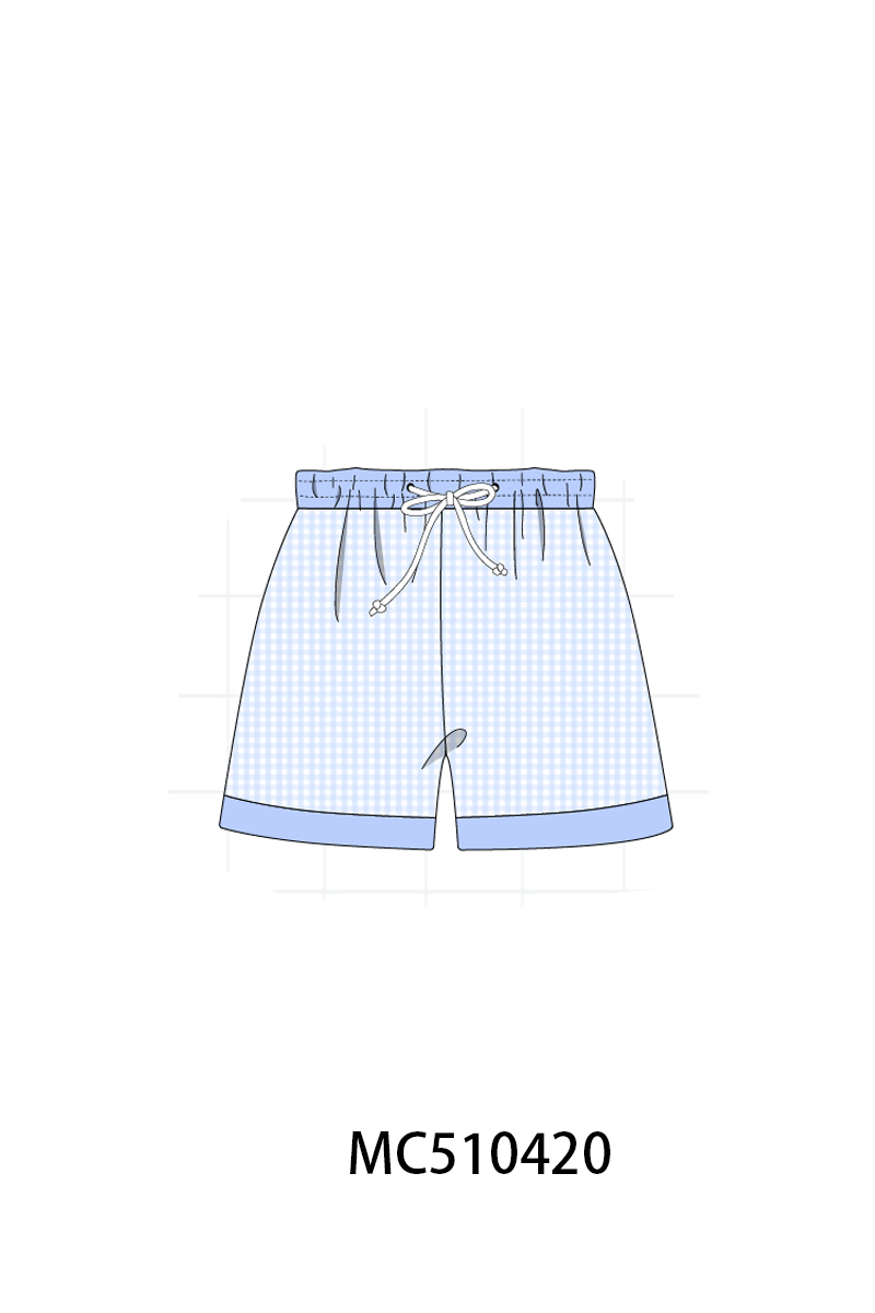 PO71 Blue floral blessed embroidery collection 1