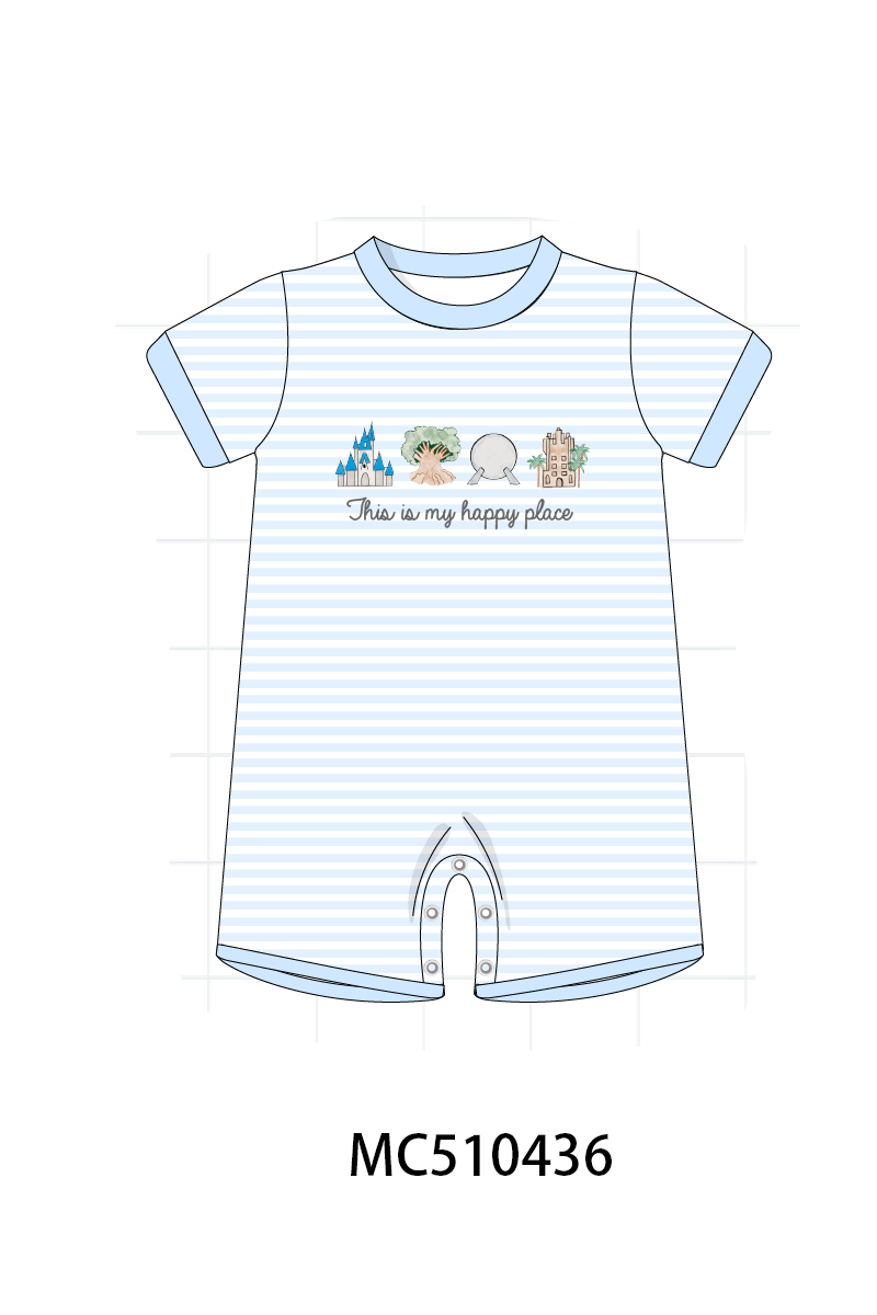 PO71 Pink & blue this is my happy place embroidery collection