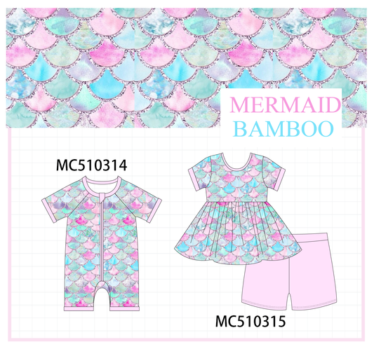 PO71 Mermaid bamboo collection